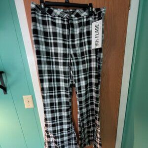 Almost Famous plaid 90's flare pants